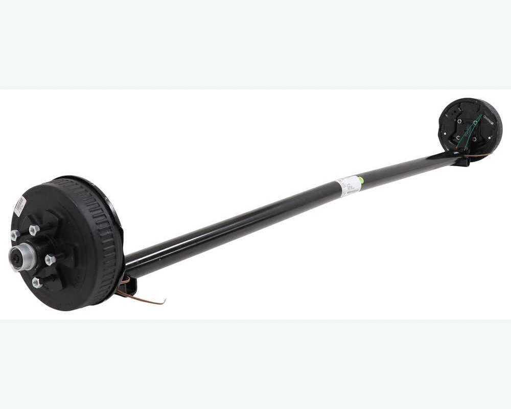 Dexter Trailer Axle with Electric Brakes - 4" Drop - E-Z Lube - 5 on 4-1/2 - 95" - 3.5K