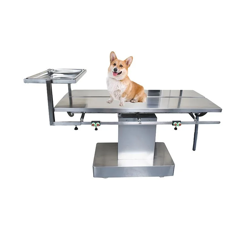 Hydraulic Veterinary Operation Table Pets Surgical Electric Lifting Vet V-Type Animal Operating Table