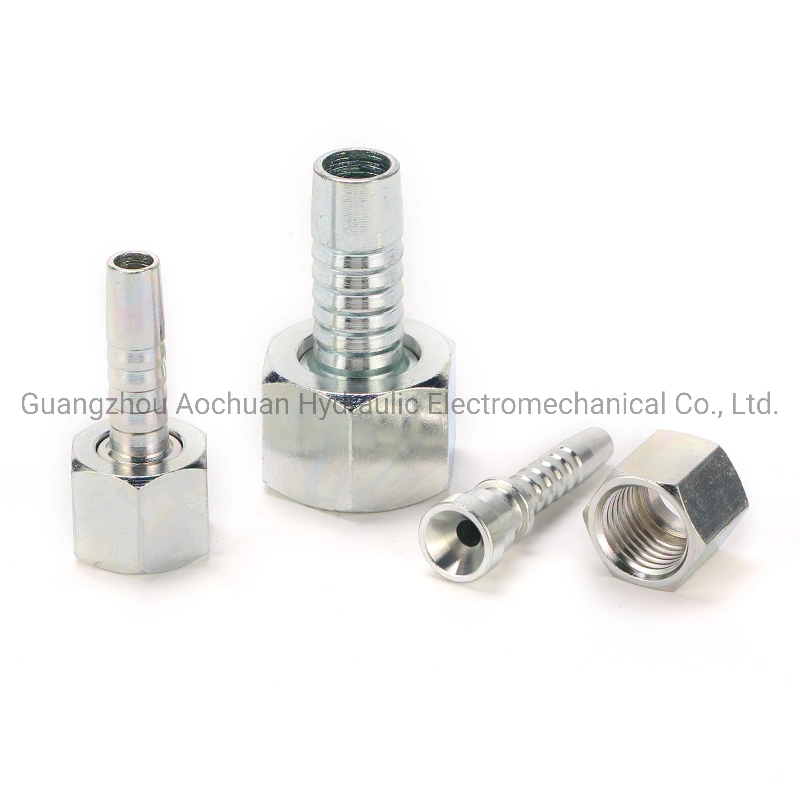 Large Stock Metric Female 60deg Cone Seal Fittings Metric Pipe Fitting Iron