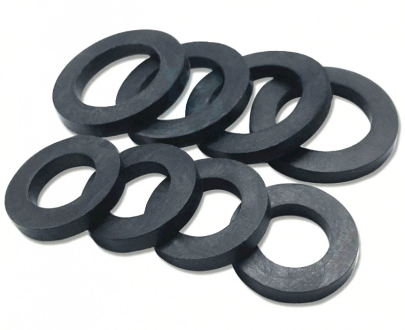 Factory Custom Molded Low Price Nitrile Rubber Washer Rubber Products EPDM NBR Material Seal Oil Rubber Ring Washer