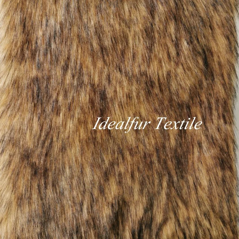 Fashion Super Soft Long Plain Colour Fake Fox Fur Fabric for Garment