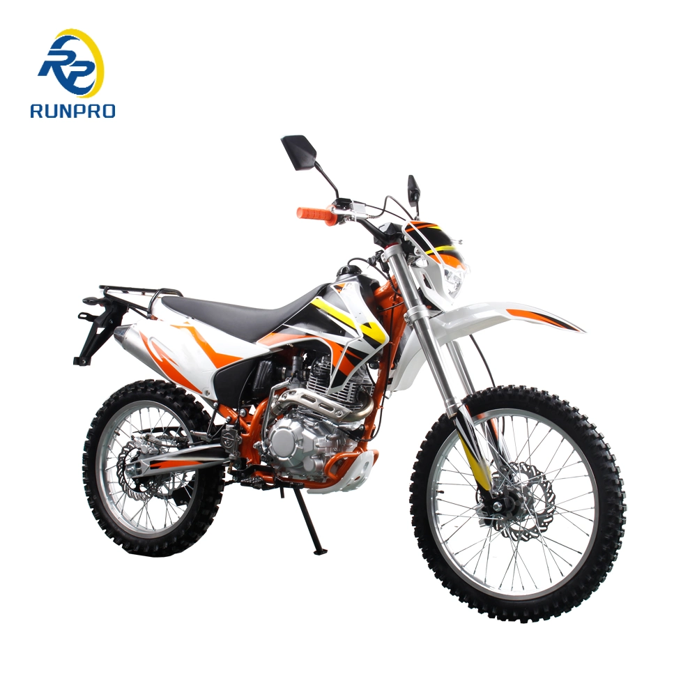 Runpro 21/18 Rodas 250cc resfriado a ar 4 Motociclo de curso de bicicleta de sujidade