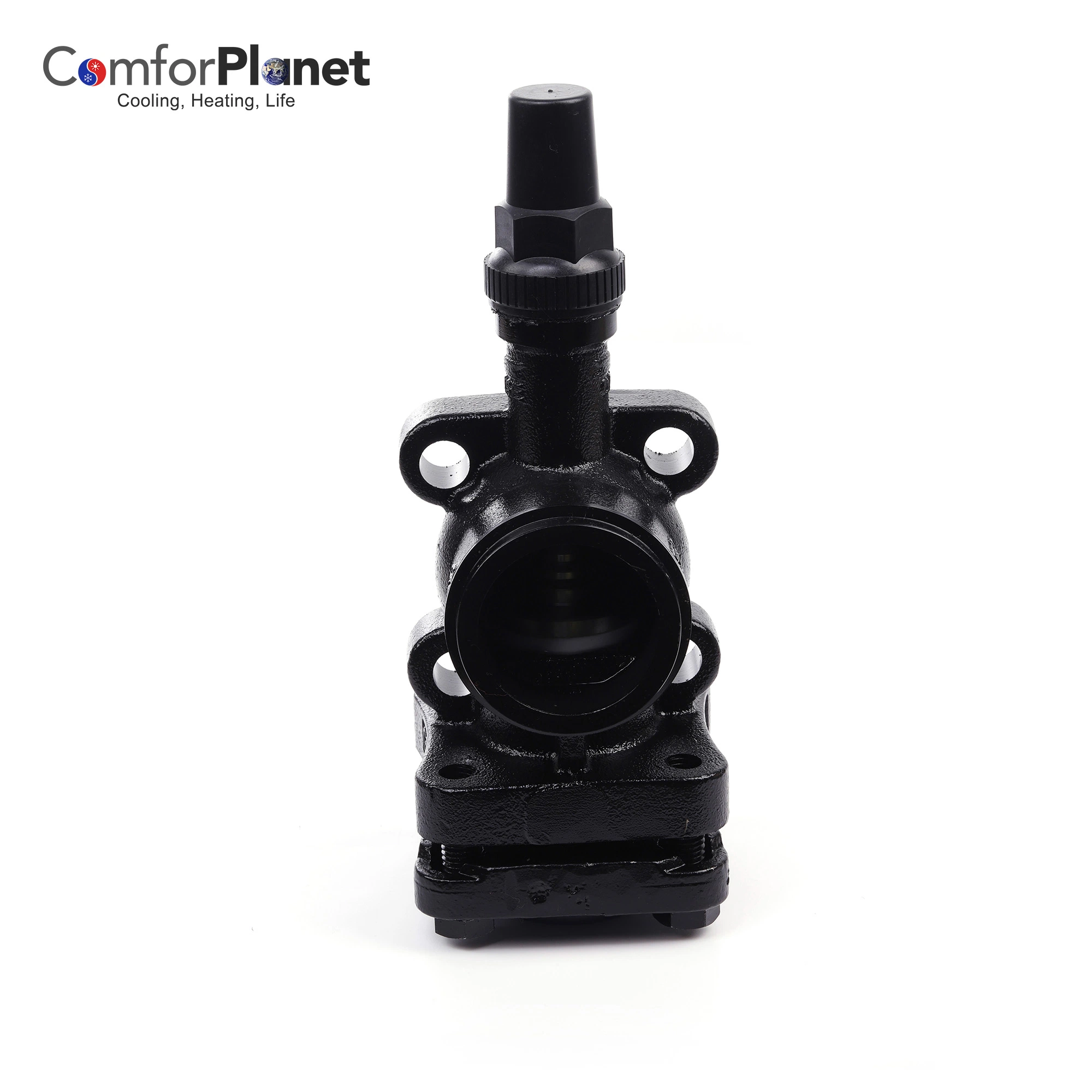 Refrigeration Parts Solenoid Shut off Valve Cast Iron Stop Valve for Air Conditioner