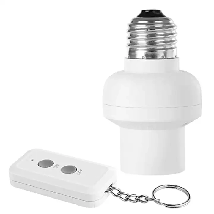 Wireless Smart Light Lamp Bulb Holder Remote Control Smart Home Automation Bulb