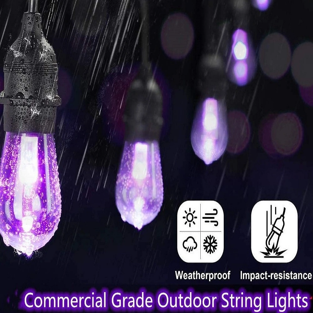 Smart Controlled Color 0.36W RGB String Lights for Festive Decoration