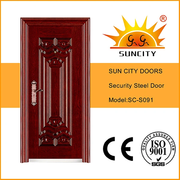 Home Used Wrought Iron Door with High Quality (SC-S091)