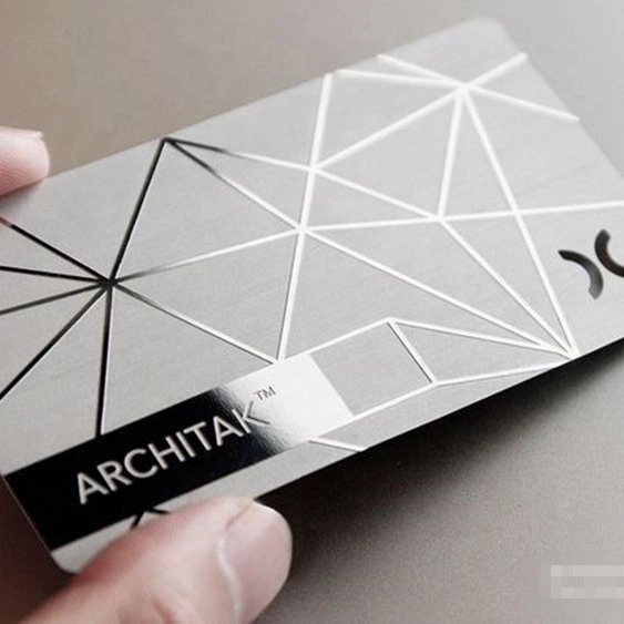 Custom Anodized Aluminium Metal Business Card Printing