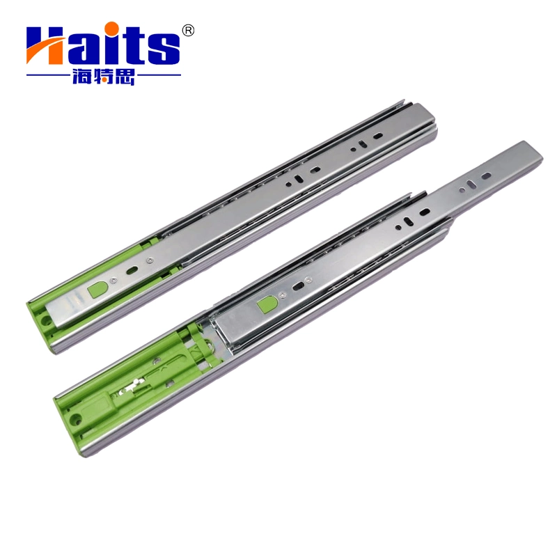 45mm Push Open Slide Furniture Hardware Telescopic Drawer Channel