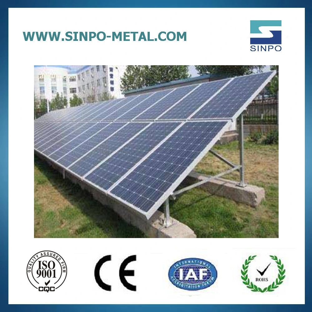 Solar PV Ground Mount Solar Structure Ground Solar Rail Mounting Solar Power System for Home Solar Panel Kits Solar Products