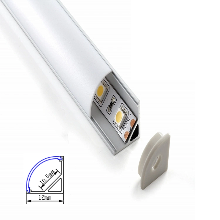 Aluminum Extrusion Profile 006 Corner LED Aluminum Profile for LED Strip Light