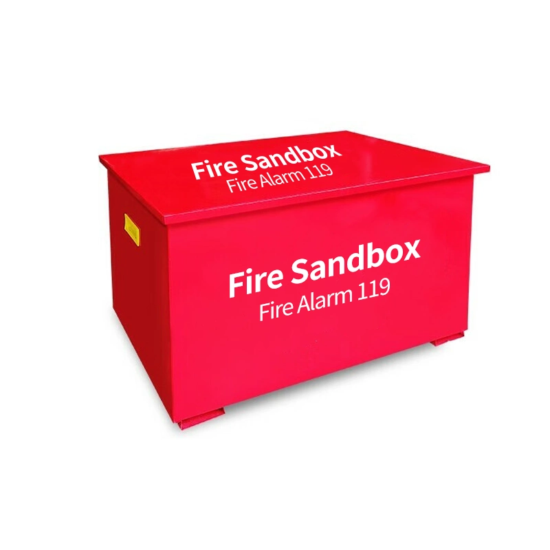 Factory Good Quality Rescue Equipment Red Fire Sand Box for Fire-Fighting