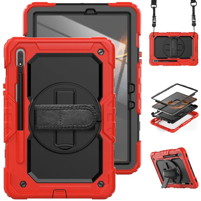 Adjustable Shouder Strap Shockproof Protective Case for Samsung Galaxy Tab S8 11 2022