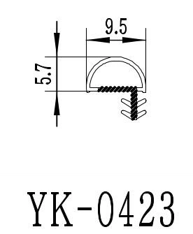 Custom Timber Bubble Seal for Wooden Door