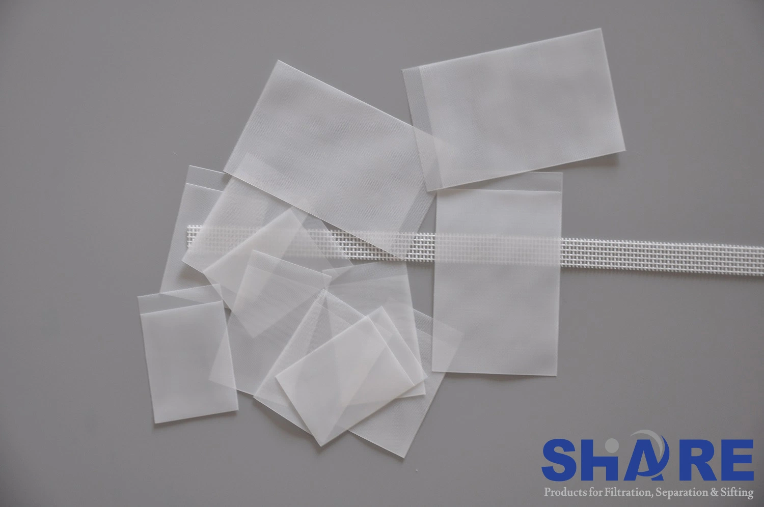 Food Grade 5 15 25 40 50 60 70 80 90 100 120 130 150 200 Microns Polyester Filter Mesh Sheet Customized Size Shape