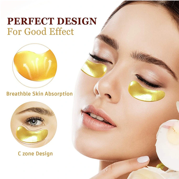 Natural Formula 24K Gold Under Whitening Hydrating Eye Patches Eye Masks