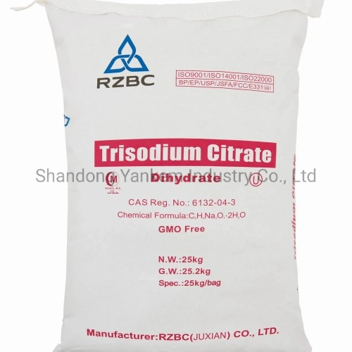 المواد المضافة مواد الصوديوم سيتrate/Trisodium Citrate جميع العلامات التجارية