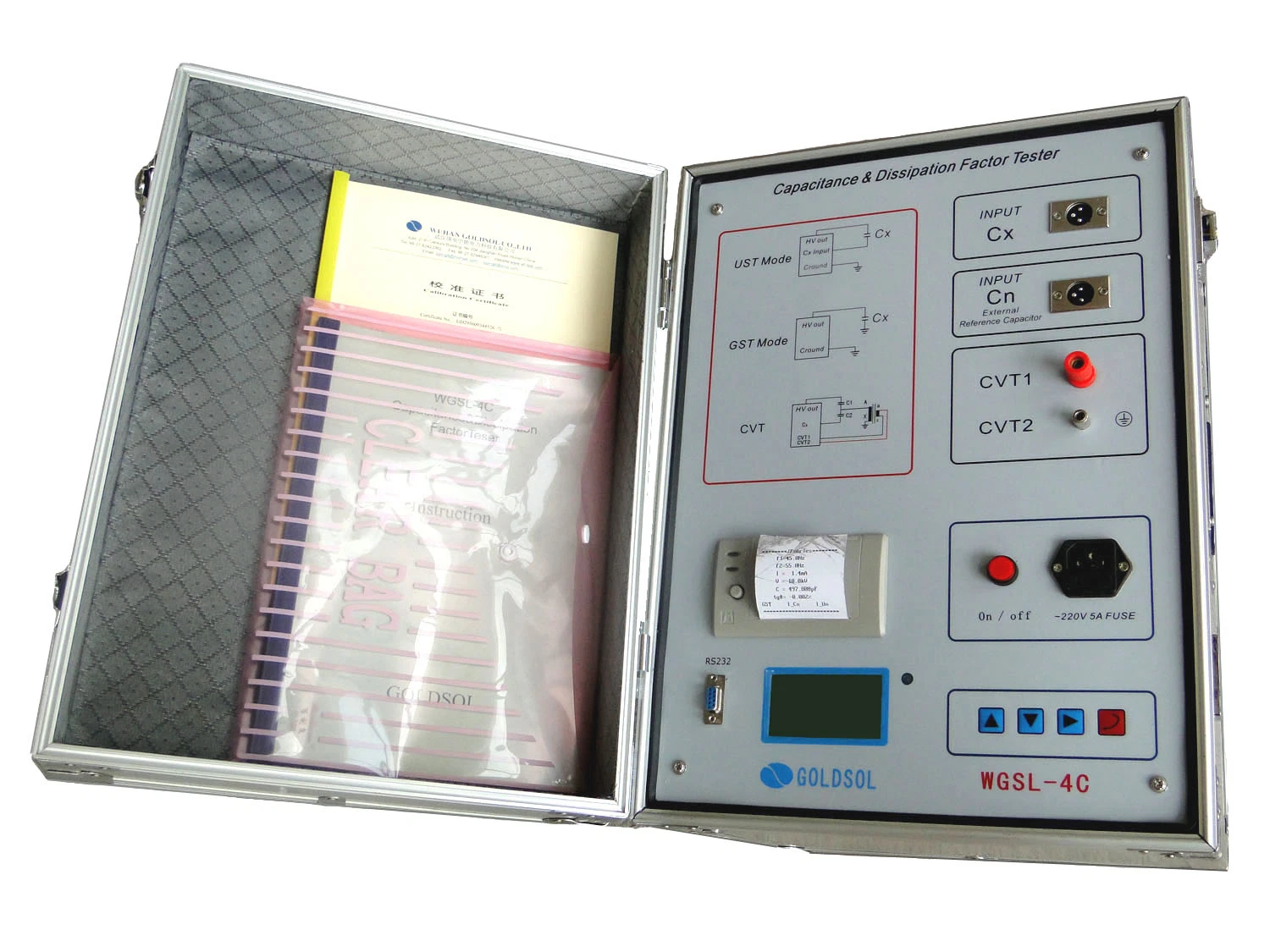 Automatic Power Transformer Tan Delta and Capacitance Dielectric Loss & Dissipation Factor Tester