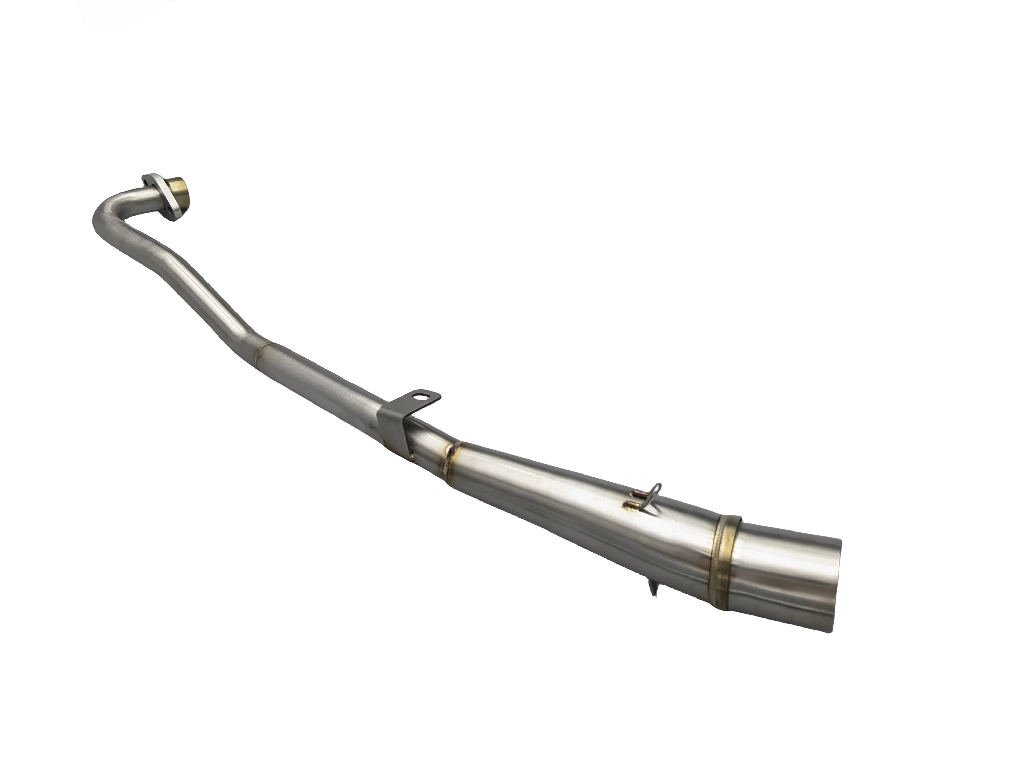 SUS 304 Motorcycle Manifold Exhaust Muffler