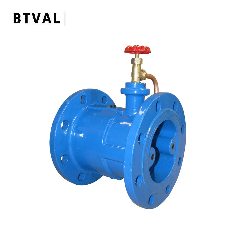 Miniature Butterfly Valve Resistance Slow Closing Check Valve / Drain Valve / Drain Valve