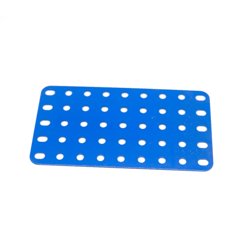 Dongguan Hardware Metal Sheet Stamping Parts Custom Porous Gasket High Quality Toy Crane Buildings DIY Assembly Accessories