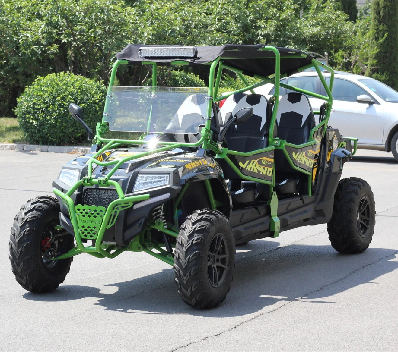 400cc 4 Seater Gasoline Go Kart Dune Buggy Utility Task Vehicle