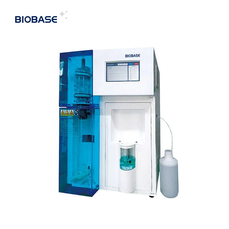 Aparelho de destilação Kjeldahl totalmente automático Biobase para analisador de azoto e. Análise de proteínas