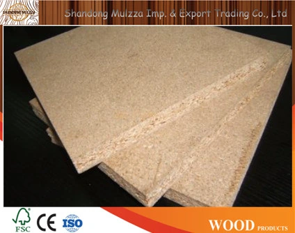 Melamine Laminated Particle Board for Panel Furniture/Plain Particle Board/Different Colors