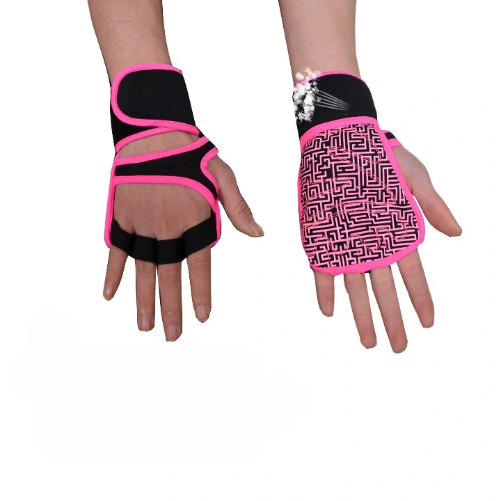 Wholesale No Slip Wear Resistant Fitness Deadlift Breathable Half Finger Weightlifting Gloves