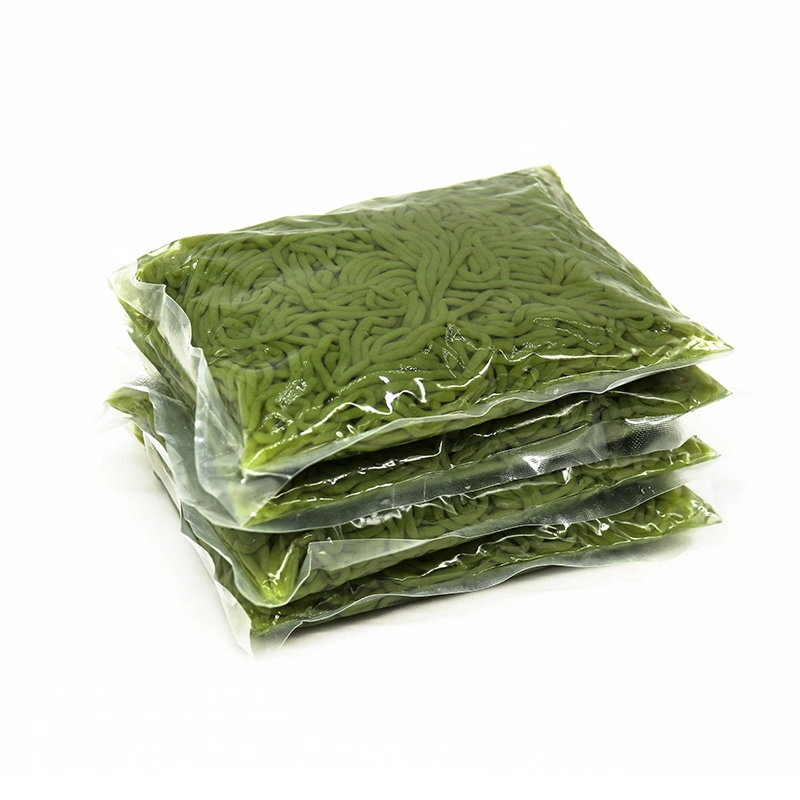 Hight Quality Konjac Food Low Carb Spinach Konjac Noodles