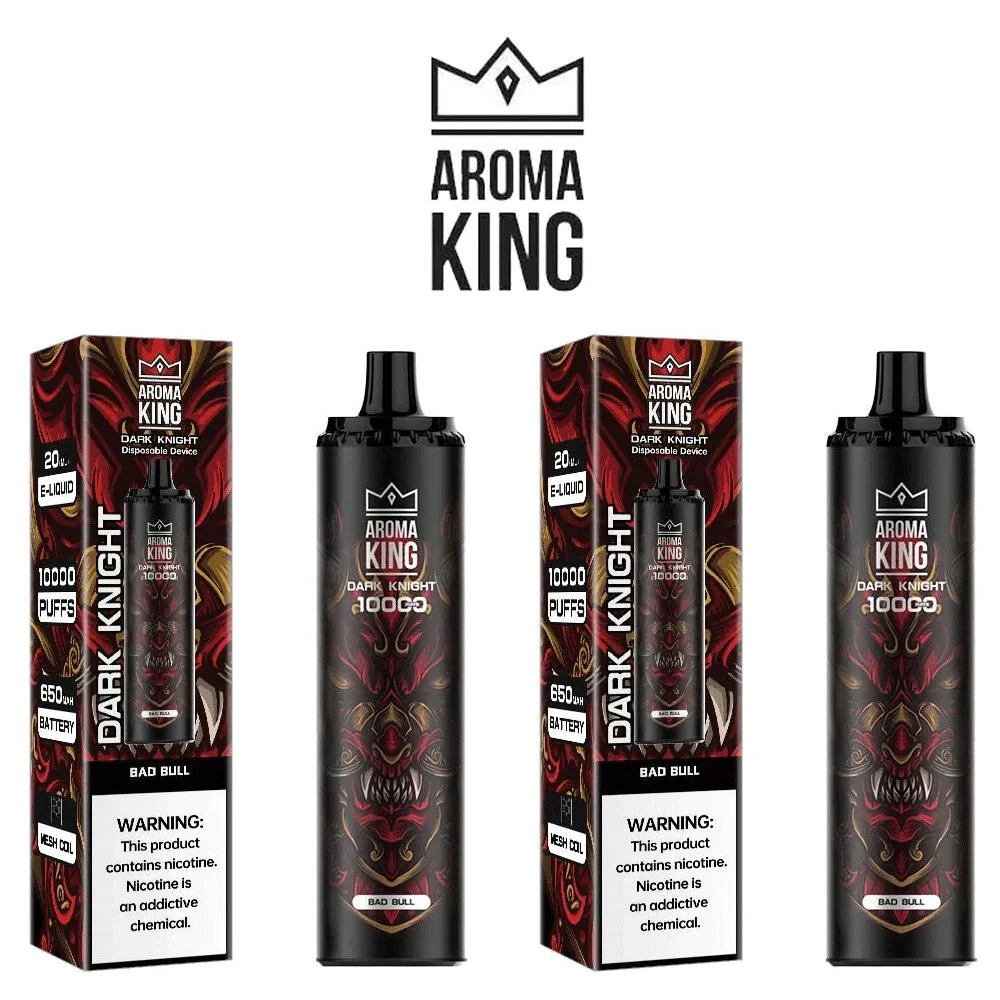 Fashion Flash Style Aroma King Dark Knight 10000 Puffs 20ml Pod Pen Disposable/Chargeable Vape