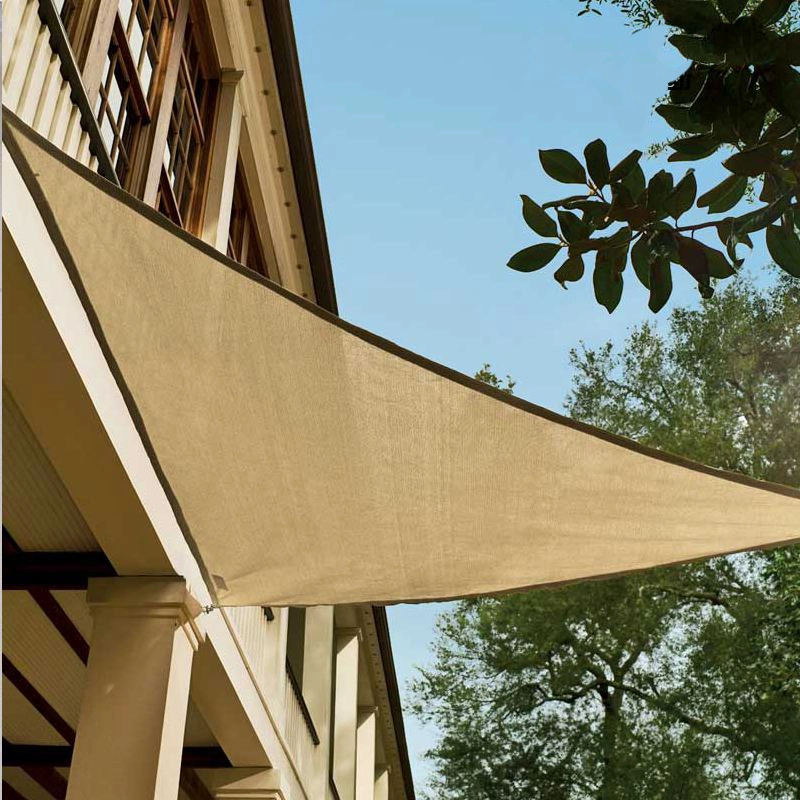 Factory Supply 5 X 5 X 5m Outdoor Triangle Sun Shade Sail