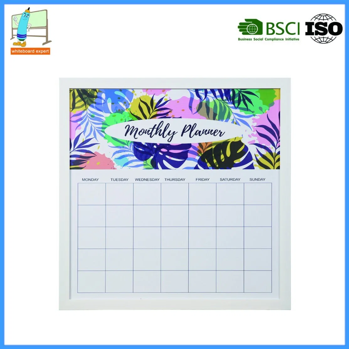 Dry Erase Magnetic Calendar Whiteboard Planner to Do List