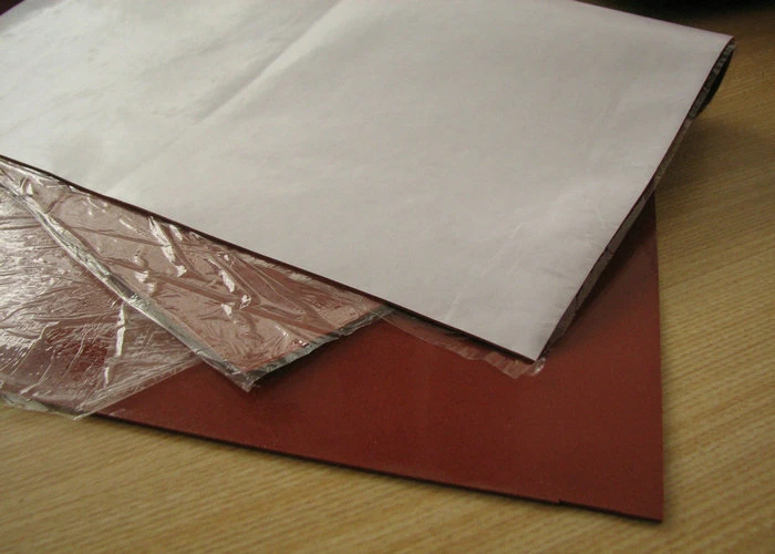 Alisar la superficie de Goma esponja de silicona de hoja, espuma de caucho de silicona de tamaño de la hoja 2-8mm x 0,5 m x 0,5 m (3A1002)