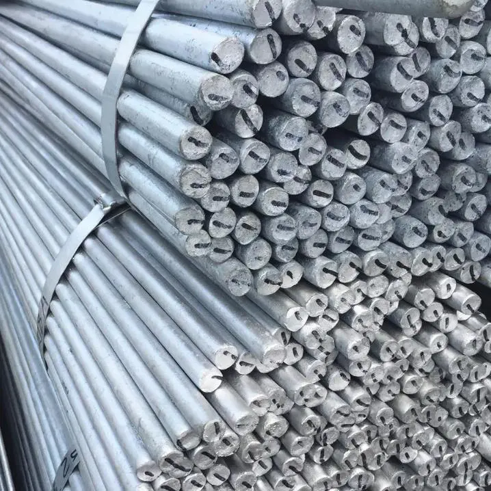 St37 St42 St37-2 St35.4 St52.4 St35 Hot Dipped Pre Galvanized Round Steel Pipe and Gi Hollow Pipe Galvanized Steel Products