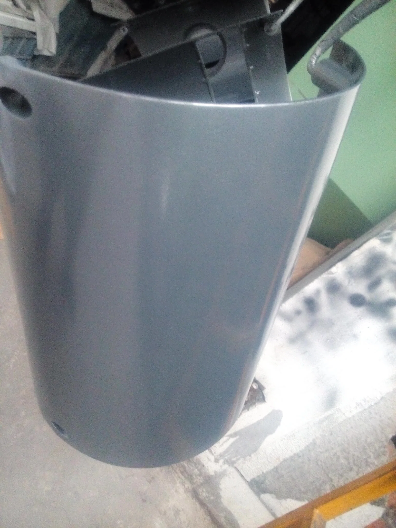 Metallverarbeitung Powder Coat Farben Oberflächenbehandlung mit Chrom-Pulver Beschichtung