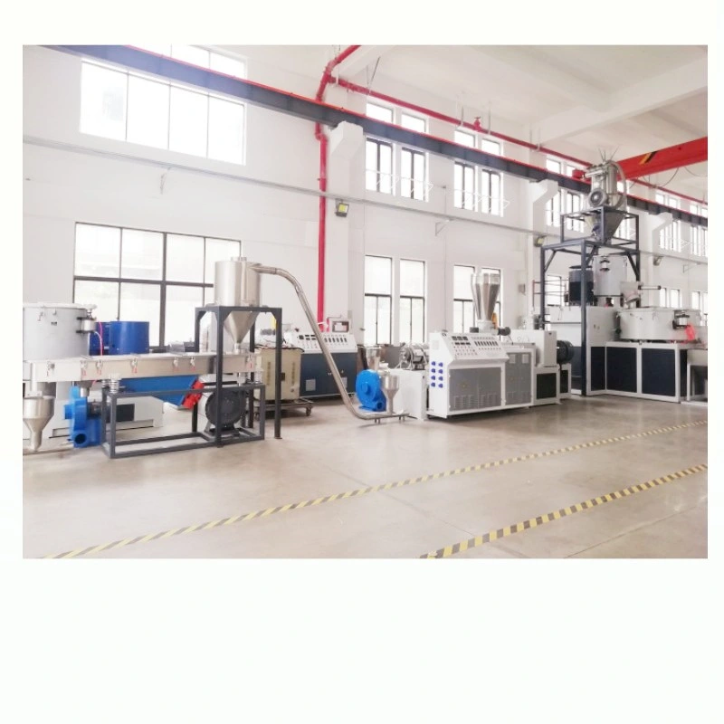 Soft PVC Compound Granules Extrusion Machine PVC Soft Extrusion Pellets Line for Shoes Sole