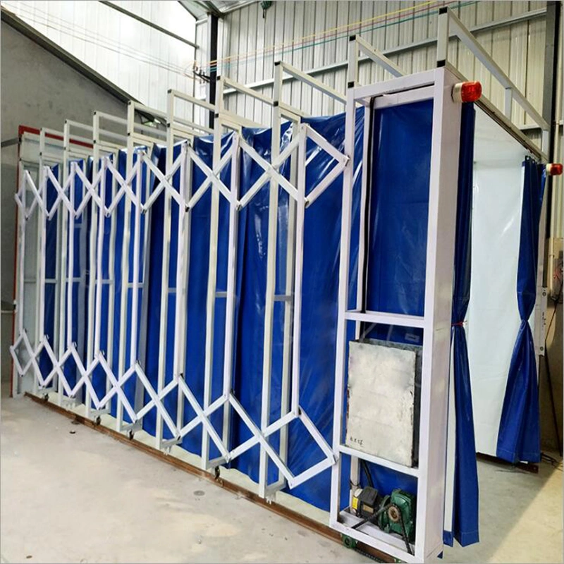 Mobile Telescopic Retractable Painting Booth Spray Room CE Approved