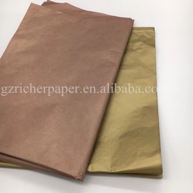 Custom Gold Brand Logo Printing Gift Wrapping Tissue Paper for Packing