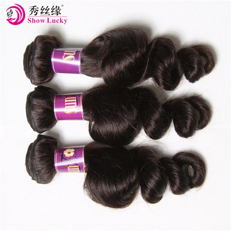 Factory Price Virgin Peruvian Hair Weft Loose Wave Remy Human Hair Weaving Accept Paypal