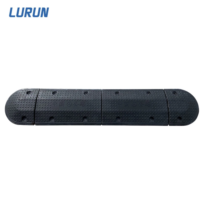 Road Traffic Portable Steel Rubber Speed Bumps for Sale