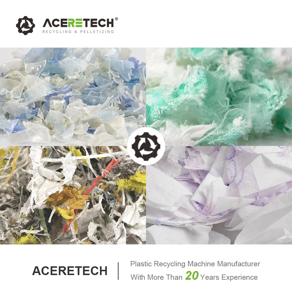 Environmental Protection LDPE/HDPE Bags for Rigid Plastic Scrap Recycling with Technical Services