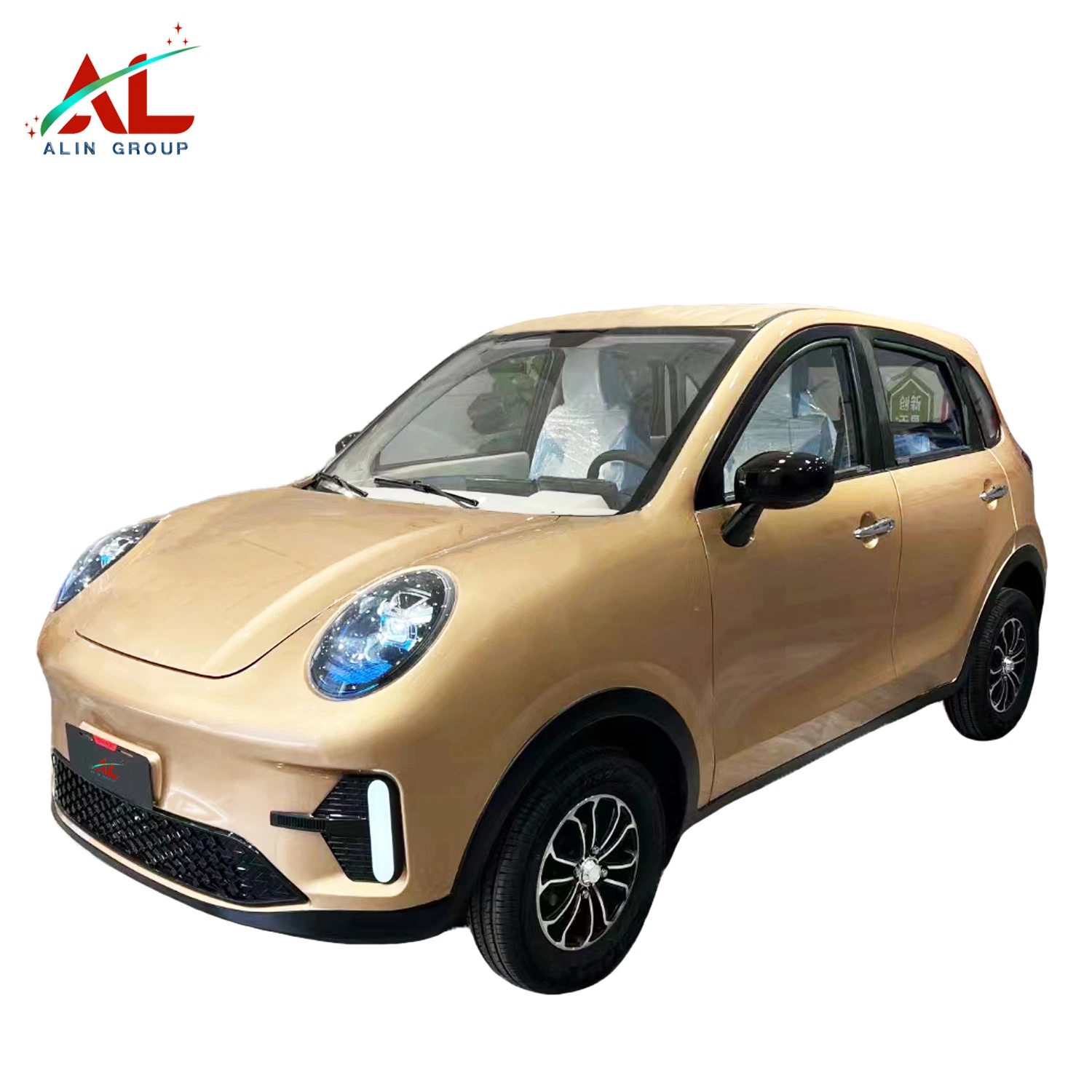 Hot Selling New Energy 4 Wheel Electric 4 Seater Adult Mini Cars for Sale