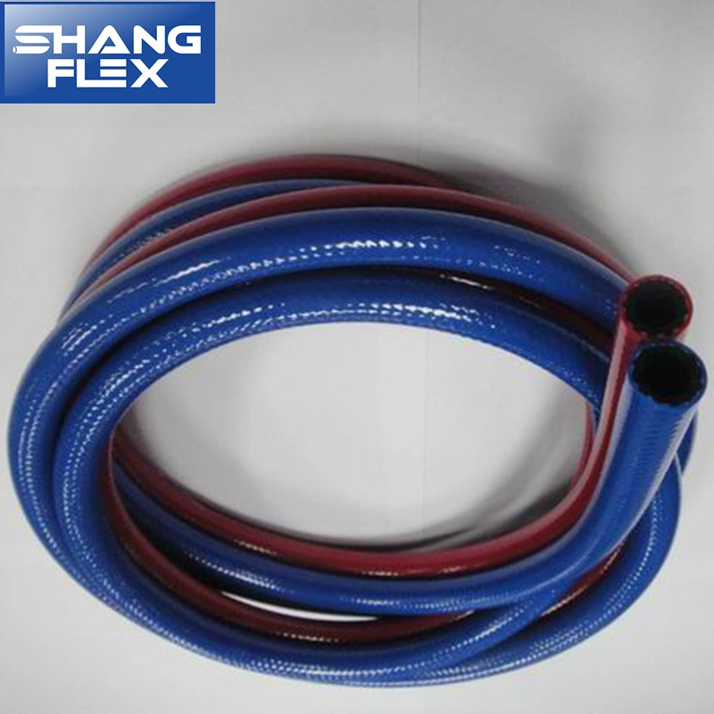 6.5mm 8mm 10mm 13mm Industrial High Pressure PVC Rubber Oxygen & Acetylene Twin Welding Air Hose