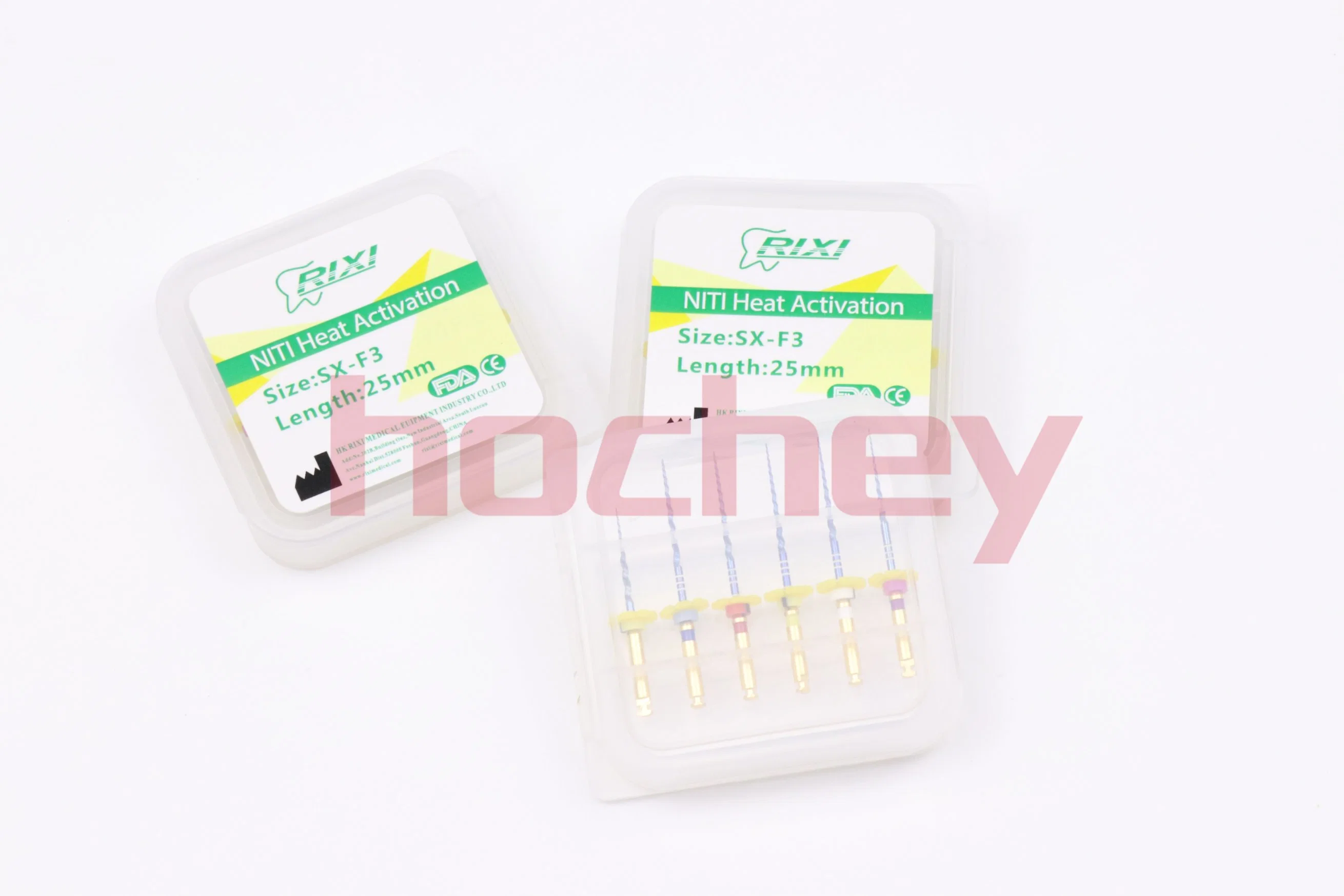 Hochey Medical Dental Endo fichiers root Root Canal Universeral moteur rotatif d'utilisation de fichiers Root Canal dentiste outil endodontiques