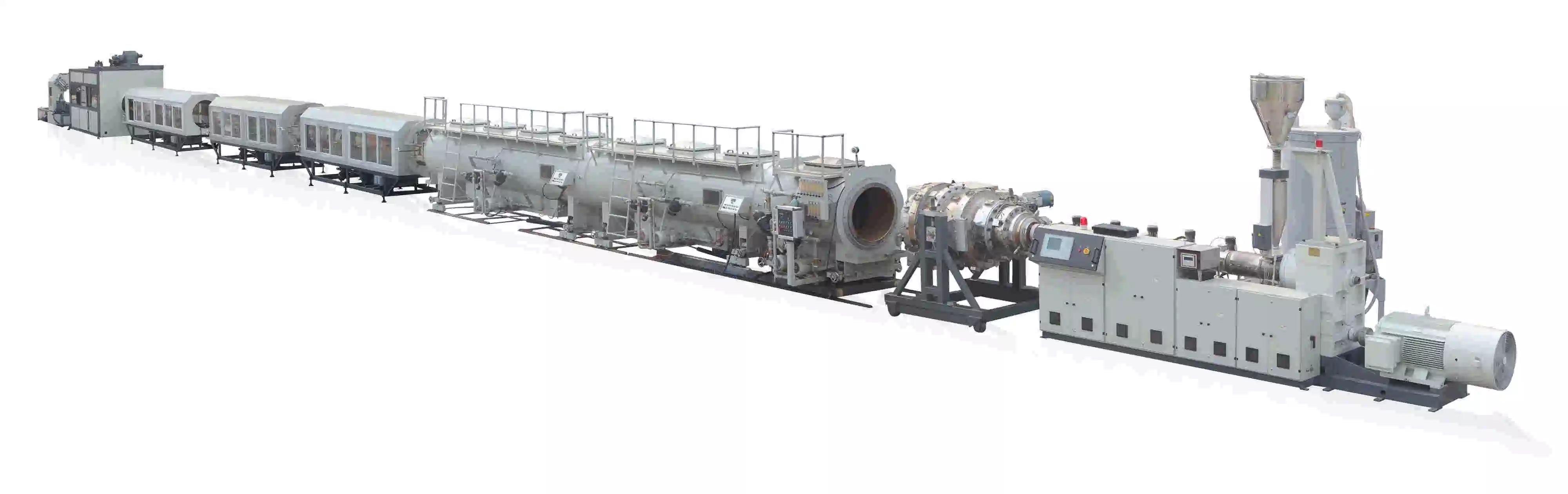 Kunststoff PVC Rohr Extrusionsmaschine / PVC-Entwässerungsrohr Herstellung Produktionslinie Für Maschinen