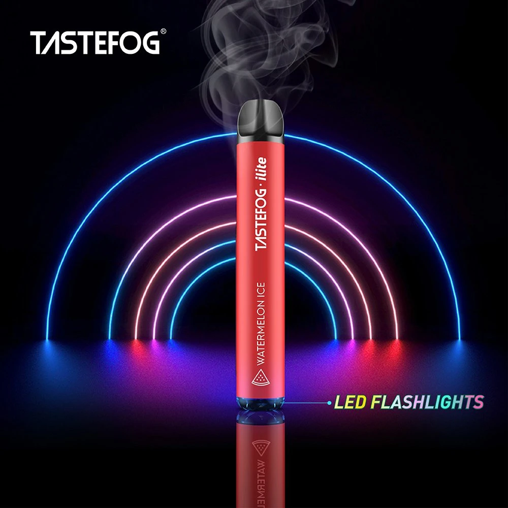Hot Selling Tastefog vape Wholesale/Supplier 500/600 Puffs Disposable/Chargeable Vape with Fruit Flavors