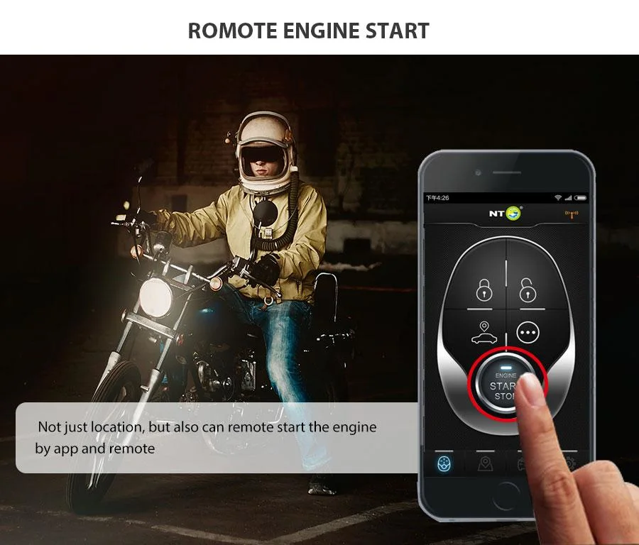 Motorcycle Smart GPS Tracker System