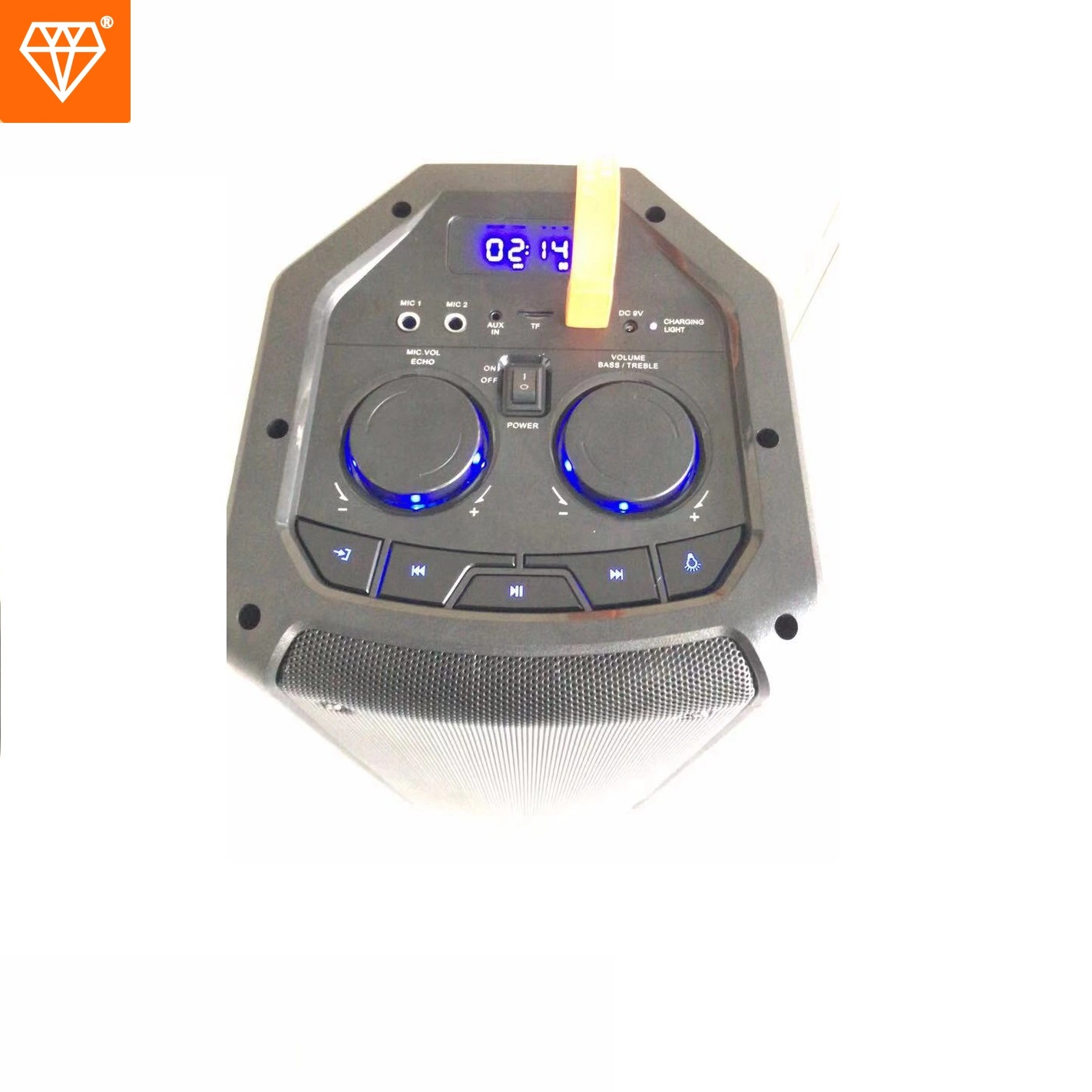 Built in Battery Indoor and Outdoor Use Aux USB TF MP3 FM Radio Subwoofer Super Bass Wireless Bluetooth Speaker