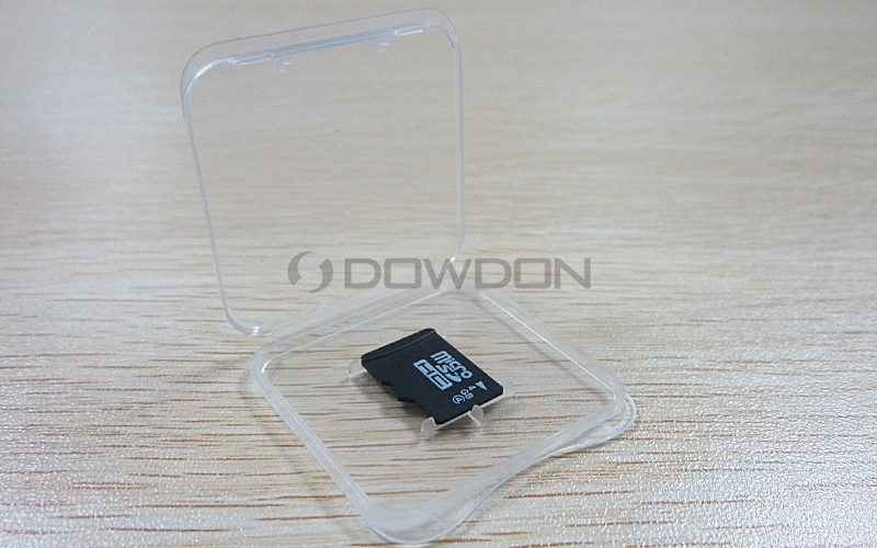 0.6 Cm Super Thin Plastic Memory Card Case for TF Micro SD Card