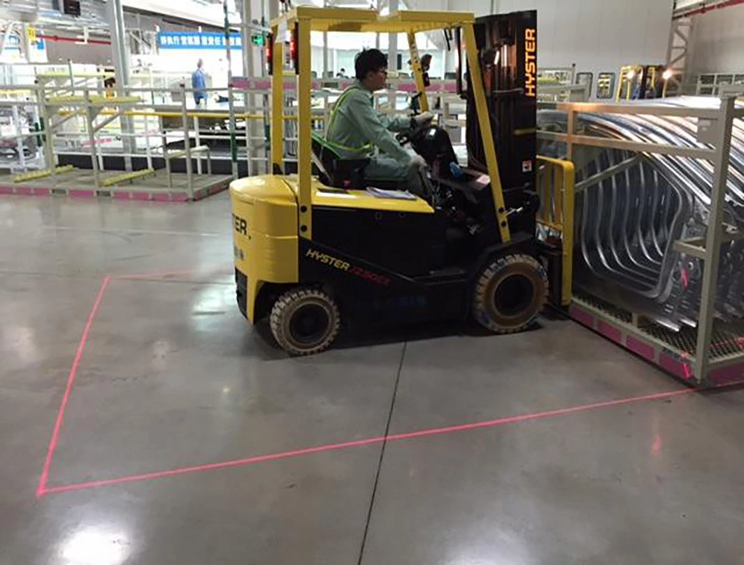 Forklift Laser Line Light with Adjustable Color Width